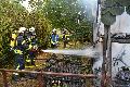 Vollbrand eines Ger�teschuppens in Selters