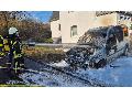 Schnelles Eingreifen verhindert Schlimmeres bei Fahrzeugbrand in Klbingen