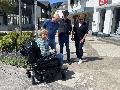 Barrierefreier Zugang zur Fugngerzone in Altenkirchen erffnet