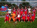 Fuball-Pokal der VG Altenkirchen-Flammersfeld mit strahlendem Sieger