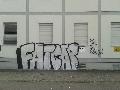 Erneutes Graffiti von Fatcap