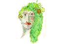 Grne Haare, klare Botschaft: der "Green Hair Day" in Gebhardshain 