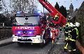 Kaminbrand in Horhausen sorgte fr kreisbergreifenden Feuerwehreinsatz