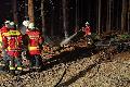 Waldbrand zwischen Wittgert und Nauort