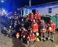 Frontalzusammenstoß als Übung: Feuerwehr und DRK proben den Ernstfall