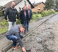 Eine Zumutung: SPD-Politiker nahmen K 100 in Augenschein 