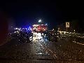 Verkehrsunfall mit zwei schwer verletzten Personen