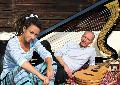 Die Band mit der Harfe: Gute Laune Tour hält auf dem Kulturgut Hirtscheid