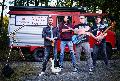 Mit Blaulicht und Gitarre: KosmikKurier auf Spendentour durch Sdwestfalen