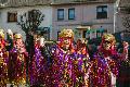 Strahlender Sonnenschein und ausgelassene Stimmung beim Herschbacher Rosenmontagszug