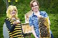 Freudenberger "Biene Maja" besuchte ihre Artgenossen und erntete Premieren-Honig