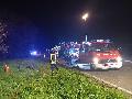 Schwerer Verkehrsunfall mit eingeklemmter Person in der VG Rengsdorf-Waldbreitbach