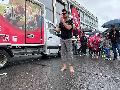 Eistruck war im Rahmen der "SWR3 Eis-Challenge" in Neustadt (Wied) zu Gast