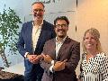 Aghid al Masalmeh blickt hinter die Kulissen der Arbeitswelt im Wahlkreisb�ro von Lana Horstmann