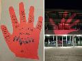 Red Hand Day an der IGS Selters:  486 "Red Hands" gegen den Einsatz von Kindersoldaten