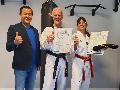 VfL Oberlahr/Flammersfeld: Taekwondo-Schwarzgurtprfung erfolgreich bestanden