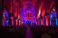 Orgelnacht taucht Basilika in Marienstatt in farbiges Licht