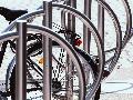 Fahrradst�nder am Bahnhof Neuwied werden abgebaut