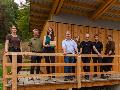 Projekt Re-Use-Holzbau der RPTU Kaiserslautern-Landau im Wildpark Westerwald erprobt