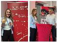 Olympia-Star "Jacka" Pfeifer war Gast bei der Sportehrung der Sparkasse Westerwald-Sieg