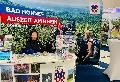 Tourismusmesse in Koblenz: Begeisterte Besucher am Bad Honnefer Stand