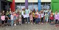 Bad Marienberger Grundschulkinder unterstützen zwei Hilfsprojekte durch Spendenwanderung