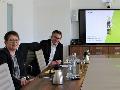 SPD: Thorsten Rudolph und Tanja Machalet informieren sich über Regionalmarketinggesellschaft R56+
