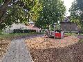 Der neu gestaltete Spielplatz an der Concordiahtte ldt zum Spielen ein