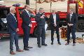 Einzigartige Eins�tze und moderne Technik: Die Feuerwehr Rengsdorf-Waldbreitbach beeindruckt Minister Schwickert