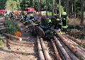 Stebach: Unfall bei privaten Forstarbeiten endet tdlich