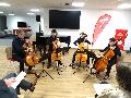 Stipendiaten des Landesmusikgymnasiums bedankten sich mit hochkar�tigem Konzert