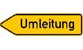 Baustellenabsperrung unbefugt umgebaut