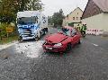 Verkehrsunfall mit schwerverletzter PKW-Fahrerin