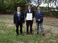 Historischer Moment beim Sch�tzenfest in Neuwied: F�rst zu Wied �bernimmt Protektorat