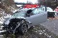 Schwerer Verkehrsunfall bei Meudt mit drei Verletzten