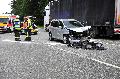 Höhe Altenkirchen: Schwerer Verkehrsunfall auf der B 414 – fünf Verletzte

