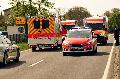 Schwerer Verkehrsunfall in Birnbach (B8) - Zahlreiche Rettungskrfte waren im Einsatz