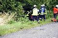 Schwerer Verkehrsunfall in der Gemarkung Birkenbeul: Drei Verletzte, einer davon schwer