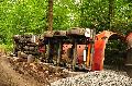 LKW-Unfall bei Katzwinkel: Groeinsatz fr die Feuerwehren - Fahrerin leicht verletzt