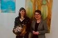 "Kunst im Abgeordnetenbro": Dr. Tanja Machalet erffnet Bilderausstellung in Wirges