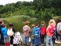 16 Kids nahmen die Bienen im Stffel-Park unter die Lupe  