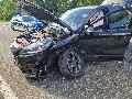 Schwerer Verkehrsunfall auf der L318 bei Kleinholbach