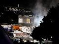 Feuerwehrgroeinsatz: Einfamilienhaus in Herschbach in Flammen