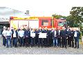 Feuer und Flamme fr 100 Jahre: Festkommers der Feuerwehr Langenhahn