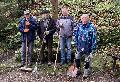 Mitglieder des St.-Josephs-Brgervereins suberten wieder Rheinbreitbacher Waldkreuze