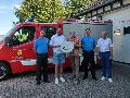 Spende f�r Sicherheit: Rauchwarnanlage f�r Feuerwehr Welkenbach