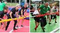 Menschenkicker-Turnier XXL: Schnittchen-Cup in Alsdorf war ein voller Erfolg
