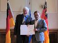 SGD-Nord-Präsident würdigt ehrenamtliches Engagement von Klaus Krämer aus Hattert