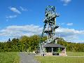 Der Barbaraturm in Malberg - Aussichtsplattform und Rastplatz fr Wanderer