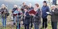In malerischer Kulisse: Weihnachtssingen auf dem Burgberg 